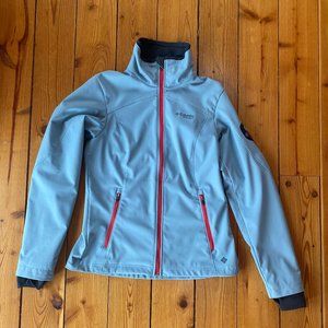 Columbia Womens M Titanium Omni-Shield Omni Heat Softshell Jacket ~ Warm + Dry
